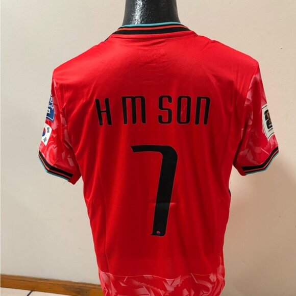 Korea Son Heung-Min Jersey # 7 , Unisex - Picture 11 of 16